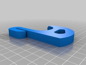 meine angepasste u-Haken Haushalt kundengebundene 3d print model - Mito3D