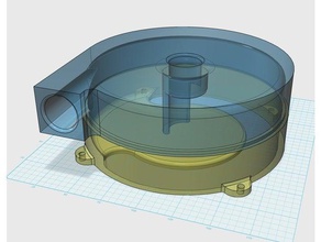 thien bafle separador ciclónico máquina herramientas el ciclón polvo de vacío 3d print model - Mito3D