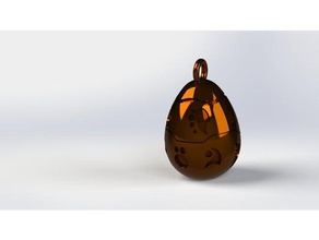 precursor de huevo llavero llaveros jak daxter naughty dog el orbe 3d print model - Mito3D