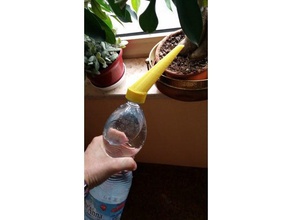 plantas de água exterior e jardim garrafa 3d print model - Mito3D