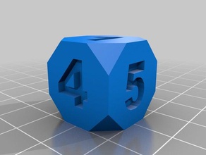 basic die 3d printing 3d print model - Mito3D