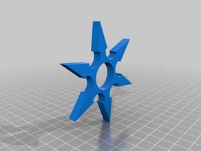 shuriken fidget spinner toys & games 3d print model - Mito3D