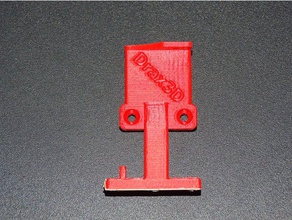 e3d v6 pince de support la chaîne + bande led L'imprimante 3d pièces anet a8 bowden tube porte-câble 3d print model - Mito3D