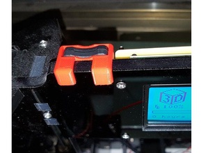 micro sd card extension holder - soporte lector extensor 3d printer parts anet a6 a8 3d print model - Mito3D
