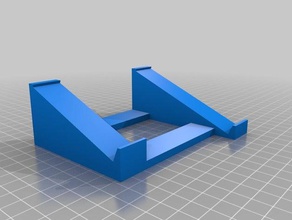 stand reprapdiscount case 3d printer parts lcd reprap robot screen 3d print model - Mito3D