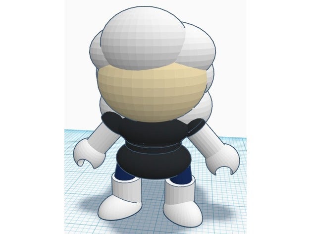 cartoon figure - fighting female toy & game accessories miniature superhero 3D print model - Mito3D
