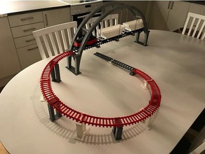 arc bridge slope os-railway diy model trains train openrailway track 3d print model - Mito3D