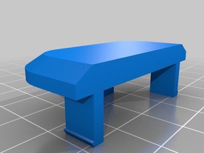 Zaun-Pfosten-Rohr-cap Ersatz-Teile kundengebundene 3d print model - Mito3D