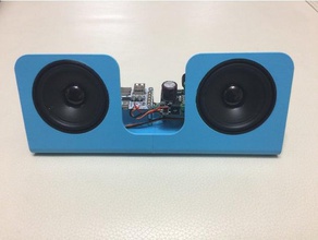 bluetooth haut-parleurs passe-temps altavoz haut-parleur de la musique soporte support 3d print model - Mito3D