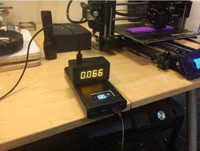 geiger null - Elektronik geiger-Zähler Geigerzähler Fall pocket raspberry pi 3d print model - Mito3D
