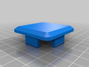 fence post cap voll Ersatz-Teile kundengebundene 3d print model - Mito3D