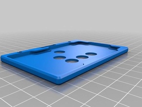 arns cartão porta-crachá armadura office personalizado 3d print model - Mito3D