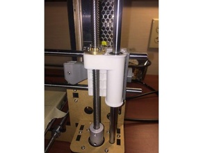 designed x axis belt tensioner prusa i3 3d printer parts 3d print model - Mito3D