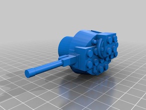 lego tanque chiha torre 3d print model - Mito3D