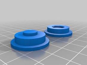 cuscinetto mozzo filatori giochi e giocattoli 608 del fidget spinner hub 3d print model - Mito3D