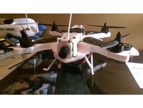 rxd250 quadcopter ön kanopi yükselme r c araçlar 3d print model - Mito3D