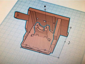 e3d direta de montagem unidade remixadas Impressora 3d peças anet a8 atualização direto extrusora v6 3d print model - Mito3D