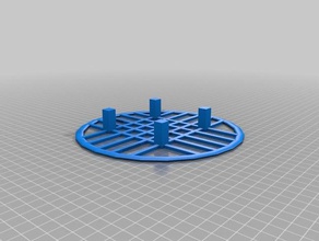 o vapor de suavização rack A impressão 3d abs acetona do banho vapouriser 3d print model - Mito3D