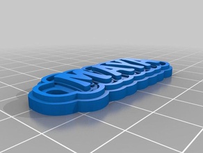 mayallavero Schlüsselanhänger kundengebundene 3d print model - Mito3D