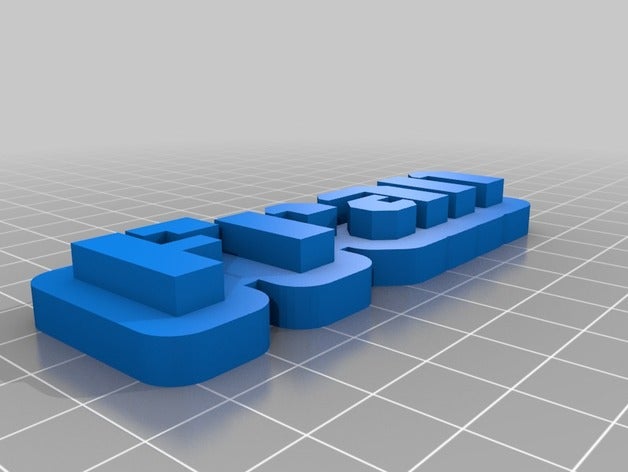 meu texto personalizado de armazenamento esculturas 3D print model - Mito3D