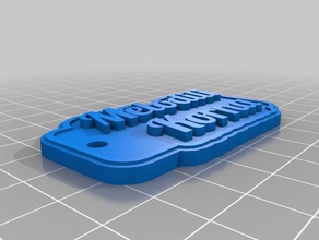 anahtarlik melodilikorna chaveiros personalizado 3d print model - Mito3D