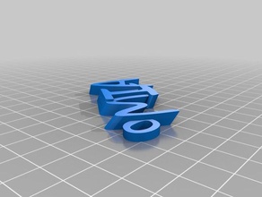 mila organización personalizado 3d print model - Mito3D
