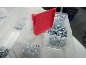 scatola di stoccaggio cellule separatore La stampa 3d 3d print model - Mito3D