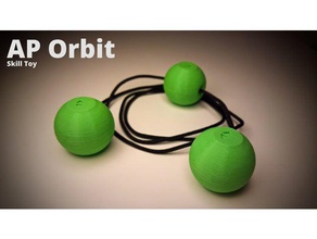 ap órbita de la habilidad juguete deporte y al aire libre begleri fidget paracord los juguetes 3d print model - Mito3D