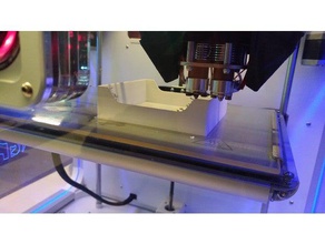 postit card box 3d printers post-it post note holder 3d print model - Mito3D