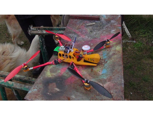 quadcopter drone r c vehicles 3D print model - Mito3D