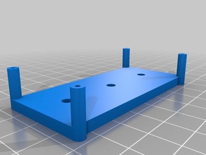 il mio personalizzato parametrico pcb staffa di montaggio stand off l'elettronica su misura 3d print model - Mito3D