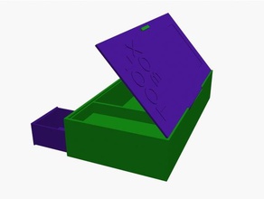 caixa de ferramenta office Modelo 3d a criativo ferramentas 3d print model - Mito3D
