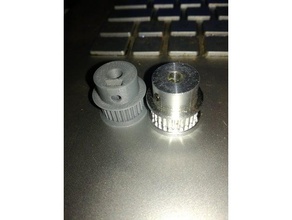pulley gt2 28 teeth 3d printer parts 3d print model - Mito3D