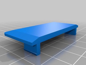 a tampa do tubo peças de substituição personalizado 3d print model - Mito3D