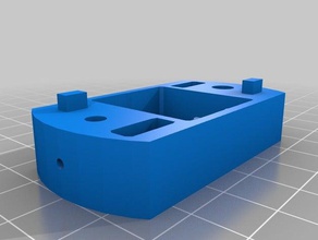 simplified two hole disk powder measure set screw pilot holes sport & outdoors cartridge reloading 3d print model - Mito3D