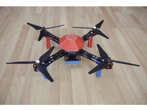 quadrocopter x4m380l r c araçlar ardupilot arducopter kablo yönetimi kamera durumda drone drones çerçeve ayak flysky gerçek anten monte edin göndereni gps tutucu bağlayın led lidar motor anahtarı güç pervane senderpult sonar sabitleyici tablet aracı 3d print model - Mito3D
