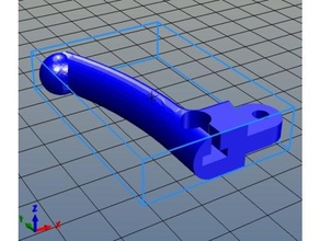 ktm hotstart handle replacement parts 3d print model - Mito3D