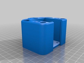 funbot i1 z axis base remake - pedrada 3d printer parts gaudi nema17 remix 3d print model - Mito3D