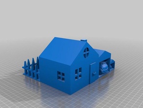 maison L'impression 3d 3d print model - Mito3D