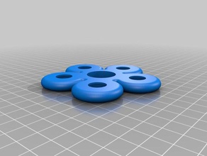 5 ray 1 de 2 pulgadas la pelota juguetes mecánicos personalizado 3d print model - Mito3D