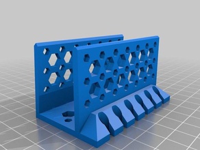 30mm desk cable catcher office customized 3d print model - Mito3D