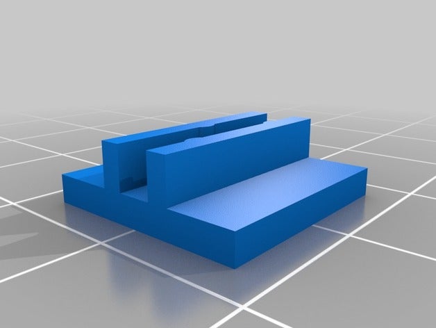 peana 1 5cm para carton 2mm 3d printing 3D print model - Mito3D
