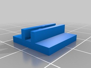 peana 1 5cm para karton 2mm 3d baskı 3d print model - Mito3D