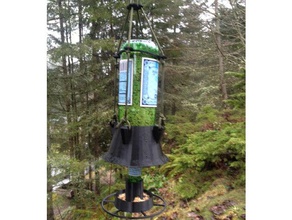 sanpellegrino mangiatoia per uccelli di sistema all'aperto e giardino 3d print model - Mito3D
