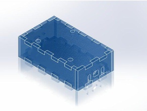 case dc step up led boost xl6009 diy 3d print model - Mito3D