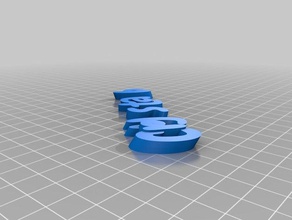 crystal keychain organization customized 3d print model - Mito3D