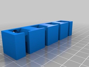 bedside cable holster organization table holder management desk organizer usb 3d print model - Mito3D