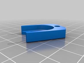 duplo filamento de refrigeração compacta kossel efetor Impressora 3d peças efetoras cobertura da ventoinha mini sudário 3d print model - Mito3D
