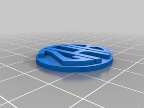 zrb monogram pendant gioielli su misura 3d print model - Mito3D