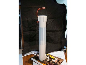 microphone case shotgun audio tube 3d print model - Mito3D